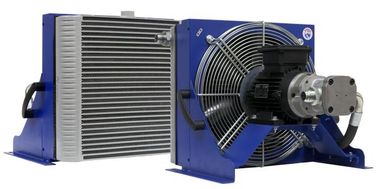 Permutador de calor elétrico do óleo hidráulico do fã, radiador de alumínio