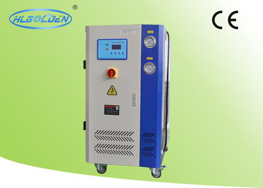 O refrigerador de água industrial da caixa azul, ar refrigerou o refrigerador de água portátil