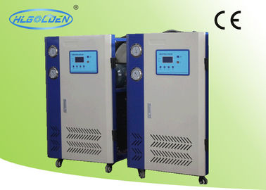 O refrigerador de água industrial da caixa azul, ar refrigerou o refrigerador de água portátil