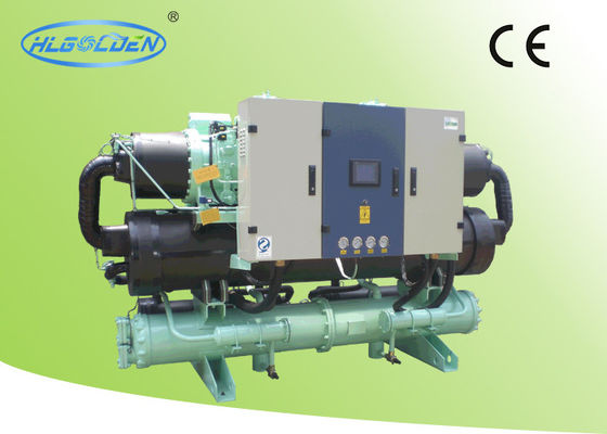 Tipo plástico mais frio do parafuso do OEM/ODM 241KW refrigerar de água com compressor de Hanbell