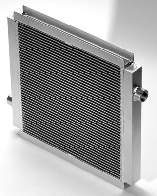 Placa e permutador de calor de alumínio soldados vácuo da aleta com eficiência da transferência térmica de calor elevado