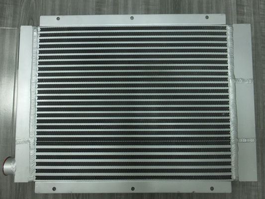 Placa e permutador de calor de alumínio soldados vácuo da aleta com eficiência da transferência térmica de calor elevado