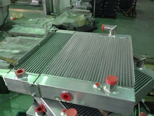 Permutador de calor de alumínio da Placa-barra usado para refrigerar do motor