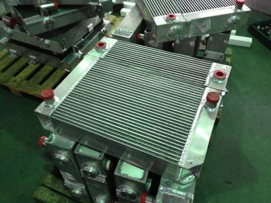 Permutador de calor de alumínio da Placa-barra usado para refrigerar do motor