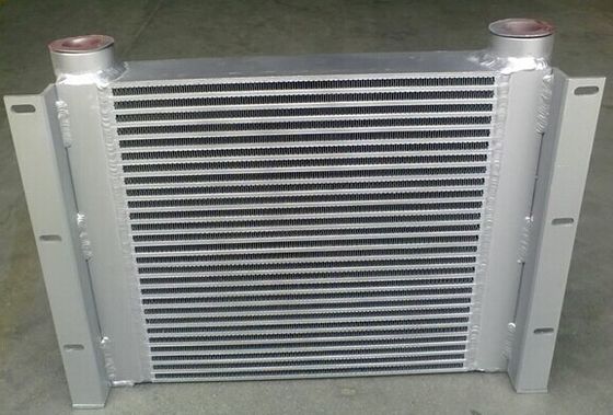 Placa e permutador de calor de alumínio soldados estojo compacto da aleta, OEM&ODM