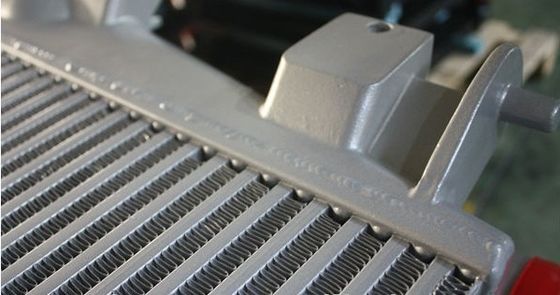 Caminhão pesado de alumínio de sistema hidráulico de refrigerador de ar do óleo da placa e do permutador de calor da aleta