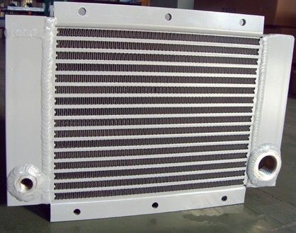 Sistema de refrigeração soldado do permutador de calor do compressor de ar da aleta da placa vácuo de alumínio