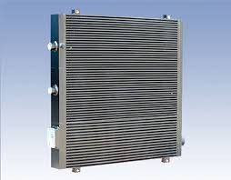 O permutador de calor compacto do compressor de ar, alumínio soldou o refrigerador de ar do óleo