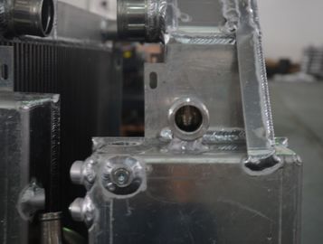 Permutador de calor de pouco peso do compressor de ar, permutador de calor inteiramente soldado