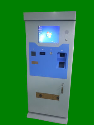 Quiosque sozinho para a estação de autocarro, quiosque ereto do suporte de Ooutdoor do assoalho