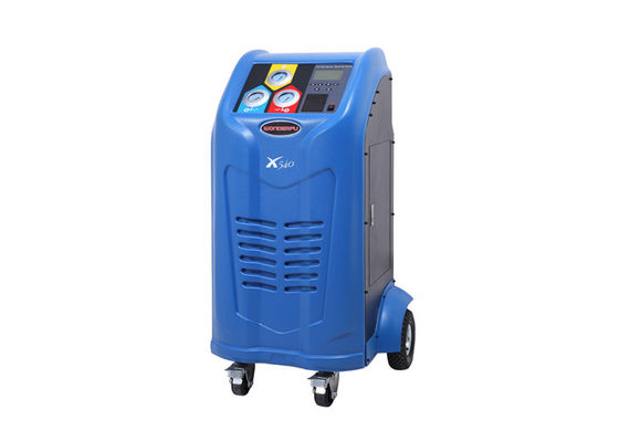 Máquina portátil da recuperação do líquido refrigerante com a máquina de carregamento da impressora/líquido refrigerante
