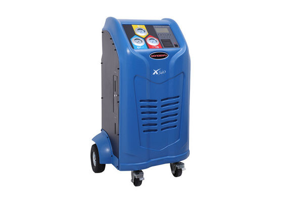 Máquina portátil da recuperação do líquido refrigerante com a máquina de carregamento da impressora/líquido refrigerante