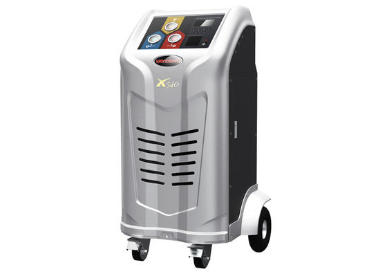 Máquina portátil da recuperação do líquido refrigerante com a máquina de carregamento da impressora/líquido refrigerante