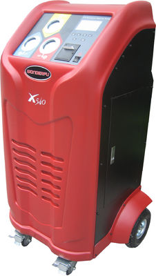 Máquina portátil da recuperação do líquido refrigerante com a máquina de carregamento da impressora/líquido refrigerante