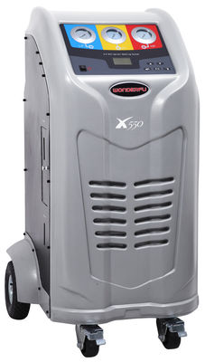 Equipamento automático da garagem, máquina da recuperação do líquido refrigerante da C.A. para caminhões na cor cinzenta