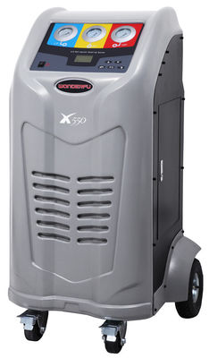 Equipamento automático da garagem, máquina da recuperação do líquido refrigerante da C.A. para caminhões na cor cinzenta
