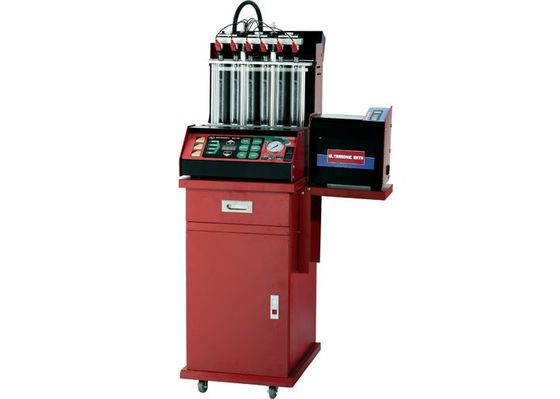 Teste do injector de combustível e máquina automáticos completos da limpeza