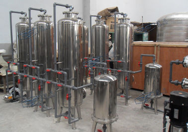 Máquina do purificador da água do sistema de tratamento de água municipal RO do cambista do íon