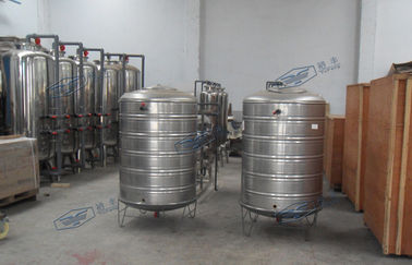 Máquina do purificador da água do sistema de tratamento de água municipal RO do cambista do íon