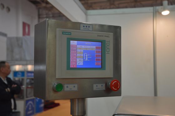 Máquina de granulagem do pó seco do tela táctil de Siemens vinda com refrigerador de água