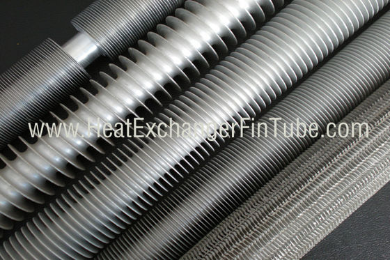 Serrated expulsou os tubos de aleta de alumínio, tipo 3,2 do certificado EN10204