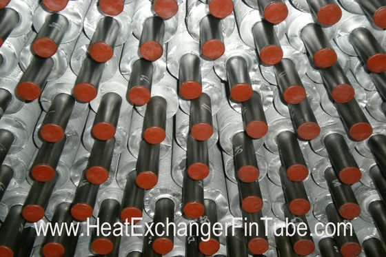 O CS A214 soldou o condensador helicoidal expulsou o tubo de aleta OD31.75mmX1.65mmWT