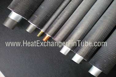B338 GR. O tubo Titanium de 2 SMLS, alumínio espiral expulsou o tubo de aleta 1.245mmWT