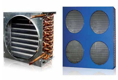 Série de refrigeração da bobina FNA-0.25/1.2 FN do condensador da inversão térmica de tubo de cobre ar bonde