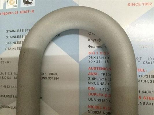 ASME SA269/SA213 A1016 U de aço inoxidável dobra-se, tubulação do permutador de calor