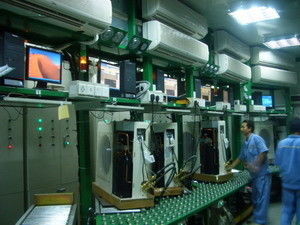 Sistema de ensaio de desempenho de corrente alternada eletrônica automática da linha de montagem